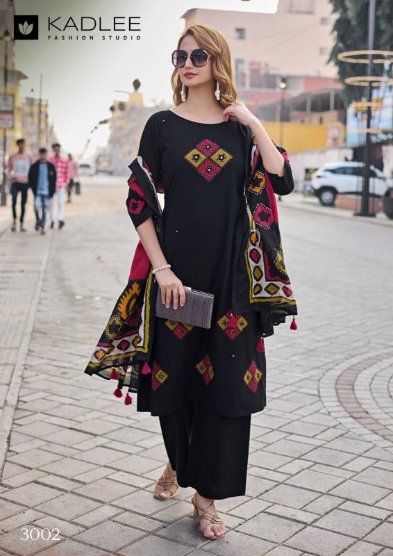 Kadlee varuni 3pcs ladies kurtis wholesale